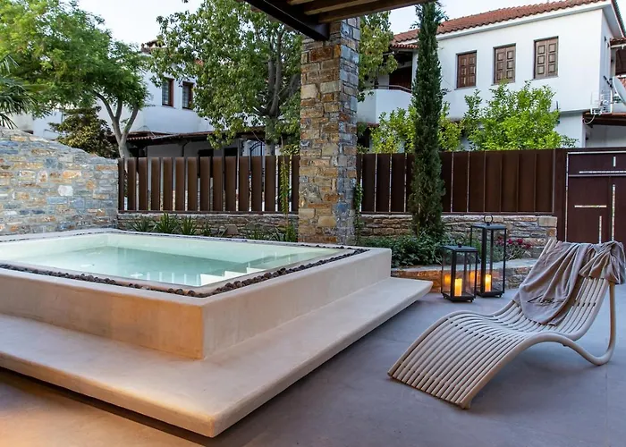 别墅 Lethe With Private Pool Greece