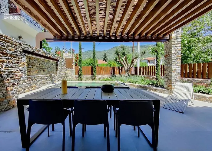 Villa Lethe With Private Pool Greece