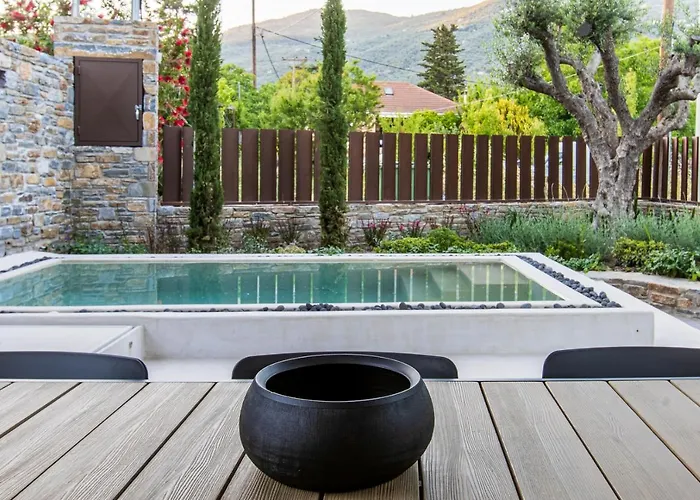 Lethe With Private Pool Greece Villa Kato Gatzea